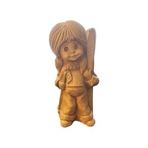 Vintage 1977 “FANNYKINS” Bill Mack Figurine 8 5/8”   “Ski Queen”